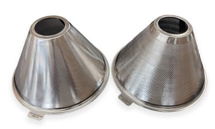 Filtros troncoconicos